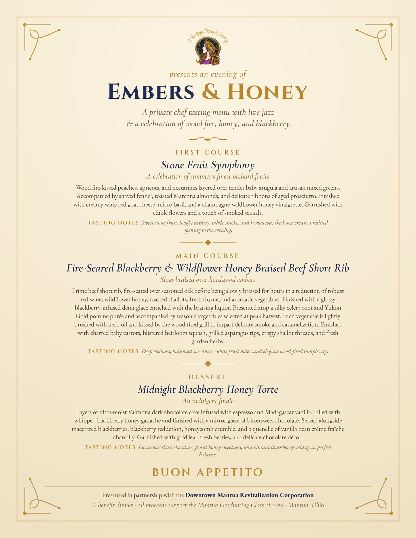 Embers & Honey (Jun 27th, 2026) (6p-8p)